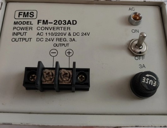 FMS Fm-203ad Power Converter Ac 110/220v & Dc 24v