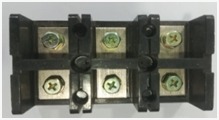 660V 60A DUAL ROW 3 POSITIONS SCREW BARRIER TERMINAL BLOCK