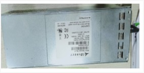 AIDIRECT SWITCHING POWER SUPPLY REV F PROVIDES THE FOLLOWING INFORMATION: •	MODEL: E0001796-0001 •	2.7A MAX