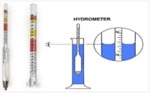 AIR DRAFT SURBEY APPASENT DENSITY METER 0990-1.040