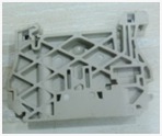 ALLEN BRADLEY END ANCHOR TERMINAL BLOCK 1492-ERL35 SNAP ON 35MM