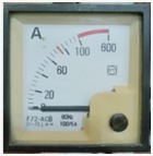 ANALOG AMMETER F72-ABC 60HZ 100/5A
