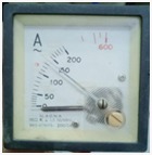 ANALOG AMPERE METER Range 0-200