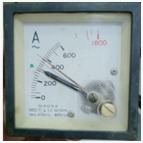 ANALOG AMPERE METER Range 0-600