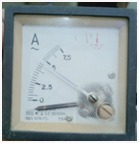 ANALOG AMPERE METER Range  (0-7.5)