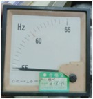 ANALOG PANEL FREQUENCY METER