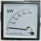 Analog Kilowatt (Kw) Meter Range 0-1000