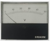 Analog Panel Voltmeter Range 0-50