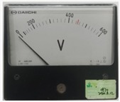 DAIICHI  ELECTRIC YR-8NAV INDICATOR AC VOLTAGE METER Range  (0-600)