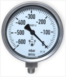 DIAPHARA PRESSURE GUAGE MODEL EN 837-3 Range –(-600-100)