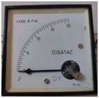 DISATAC 0-20 X 1000 RPM METER