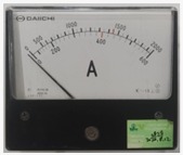 DOUBLE AMMETER Range (0-2000)/(0-600) BIG