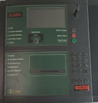 Autronica BS-330 bs-330 Operator Panel BS-330G/G0400 / FIRE ALAM SYSTEM  MODEL: BS-330