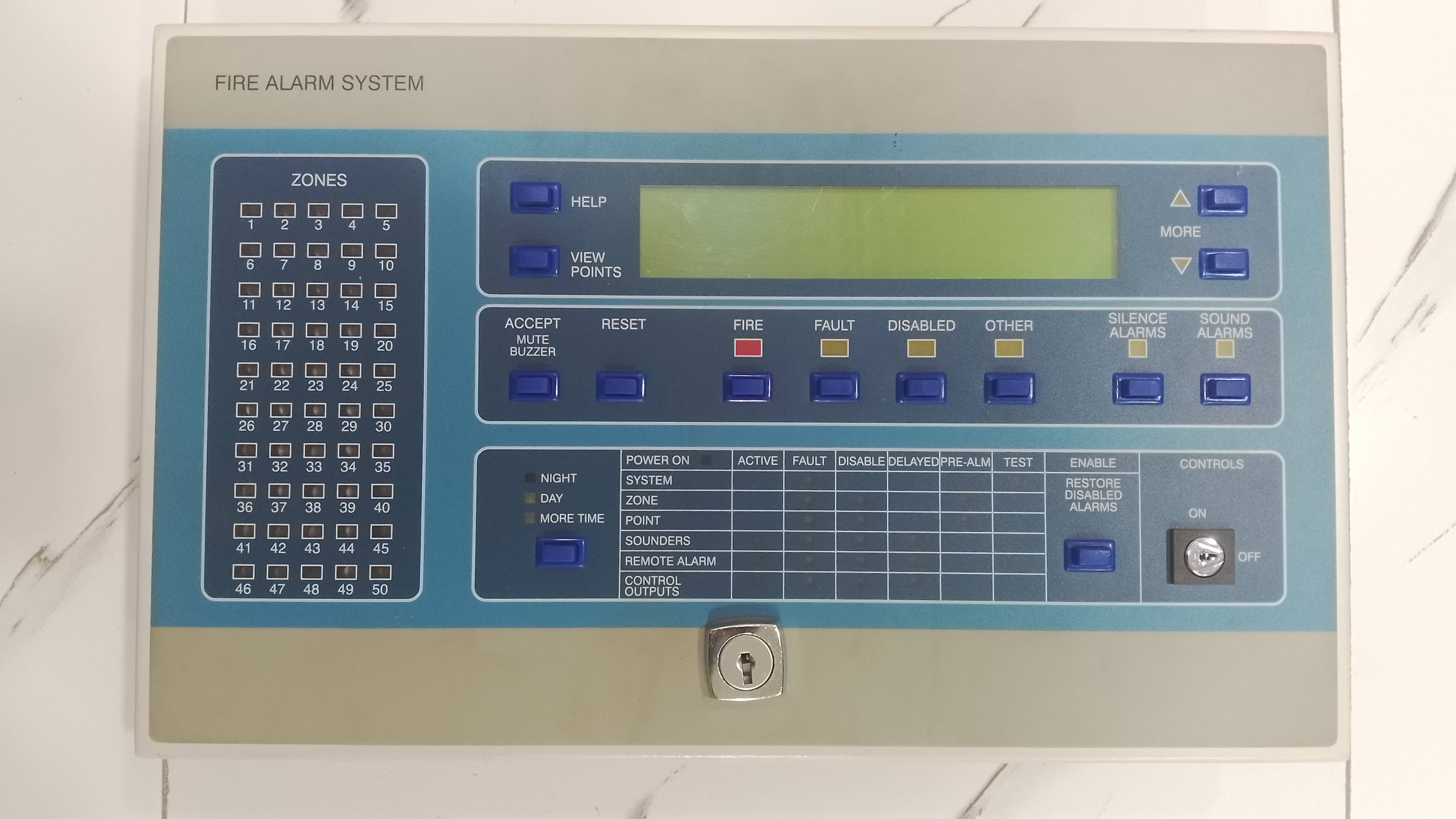 ZP3 Series – ZP3-RDUB 1 Repeater Panel – English