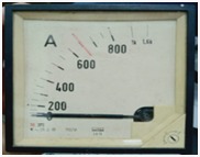 LUMEL EA19 AMMETER Range 0-800