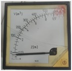 MA 19 4-20 MA  PANEL METER 350 C   Range (2-500)(0.13-9.5)