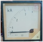 MEW AMMETER 0-1.5 KA - 0 - 3 KA AMMETER 96X96MM ANALOG MOUNTED METER