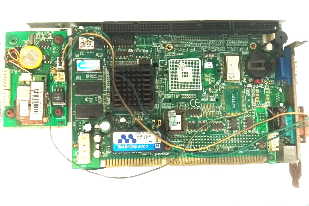 One Pca-6740or6741 Rev A2 Pca-6740f Industrial Main Board