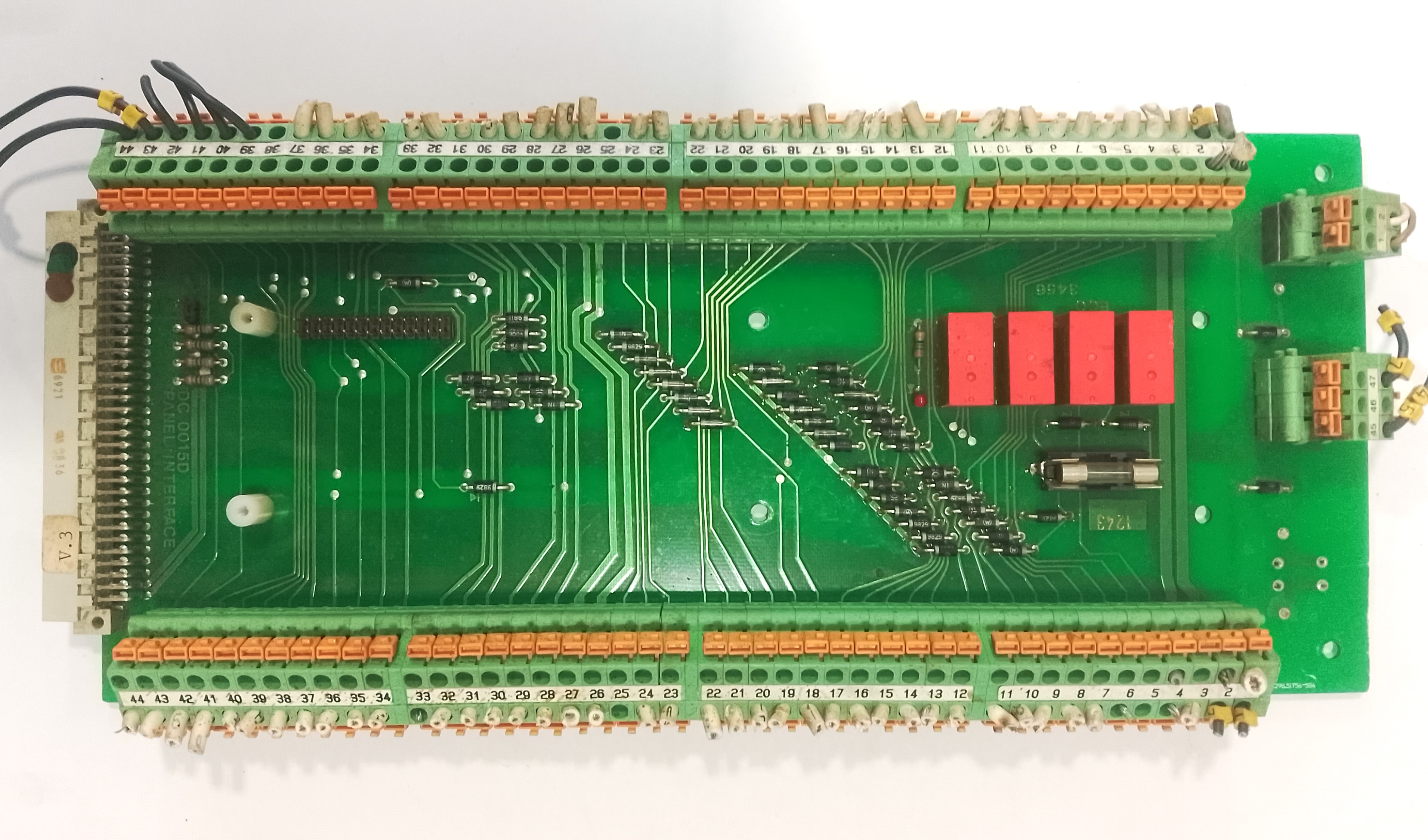 LIAAEN HELITRON DC 0015D Panel Interfaz PCB Tarjeta