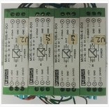 PHOENIX CONTACT MCR-C-U/1-10B/4-DCI ISOLATED SIGNAL CONVERTER.