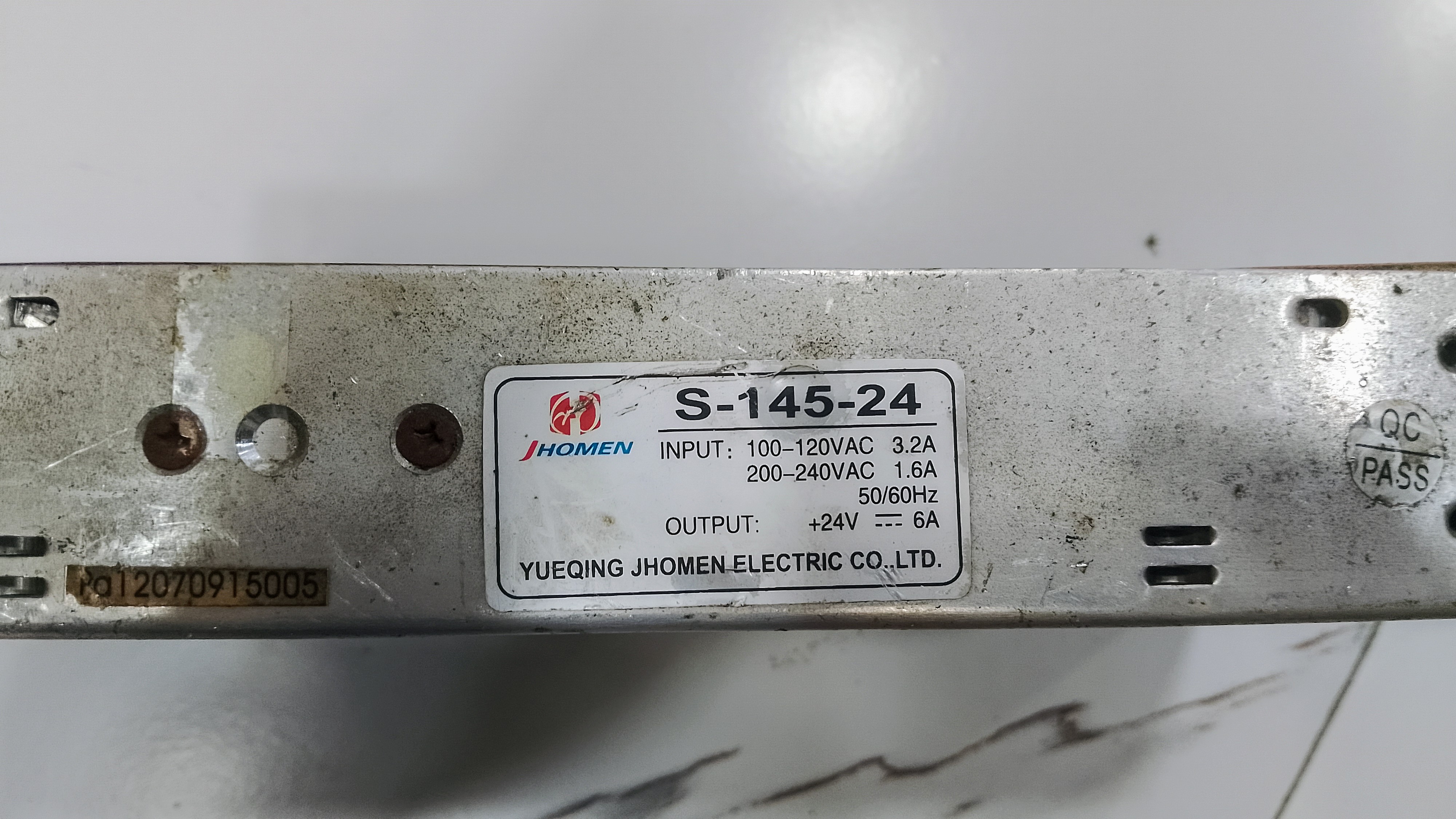 MEAN WELL  S-145-24 SWITCHING MODE POWER SUPPLY