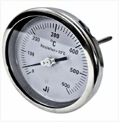 TEMPERATURE GAUGE 0-600  BACK CONNECTION