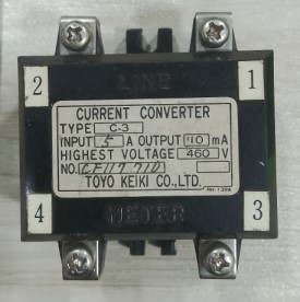 TOYO KEIKI TYPE C-3 CURRENT CONVERTER