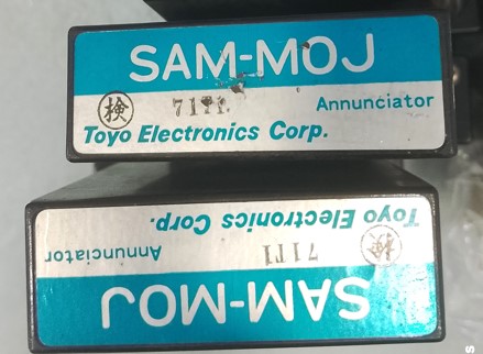 Toyo electronics sam-moj annunciator 71T1