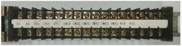 WEDINARD WIRE TERMINAL BLOCK,A3-D11
